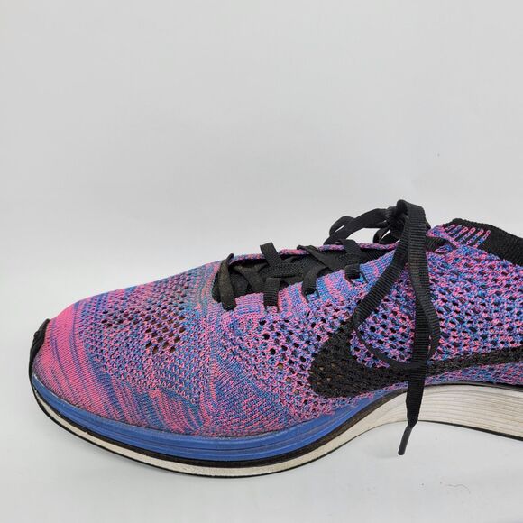 Nike Flyknit Racer 526628-400 Mens Multicolor Running Shoes Size US 15 EUR 49.5 - Picture 16 of 16